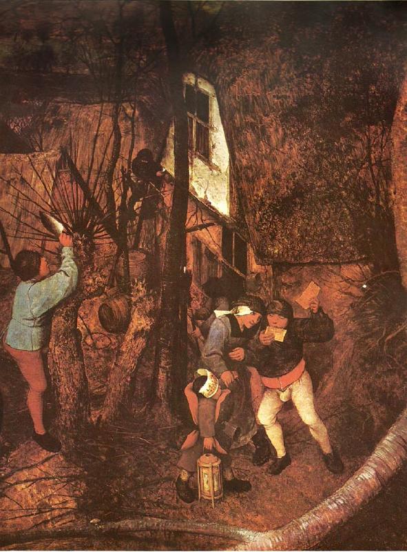 Pieter Bruegel detalj fran den dystra dagen,februari oil painting image